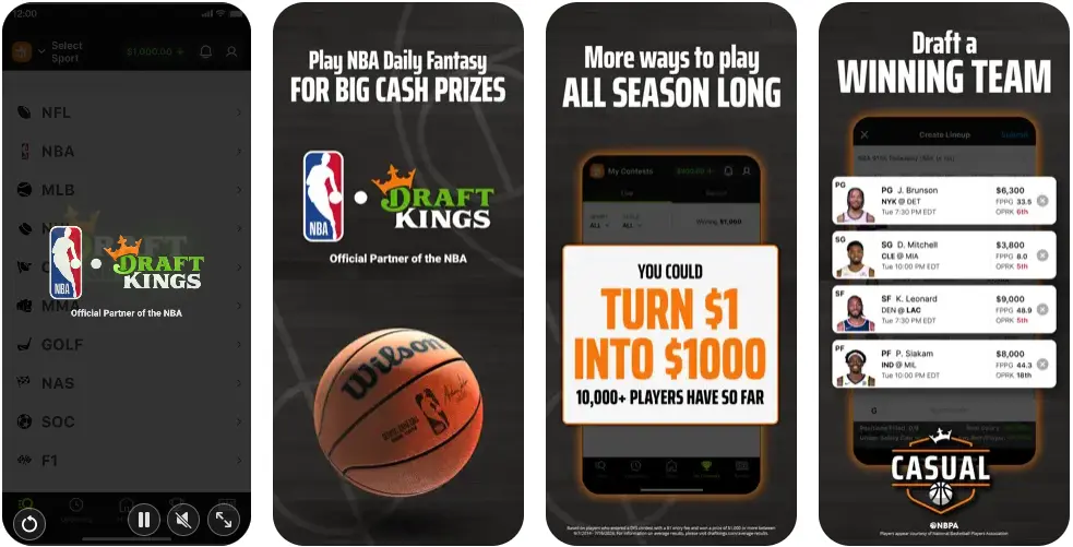 1. DraftKings